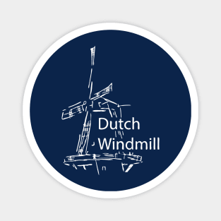 Dutch Windmill Magnet